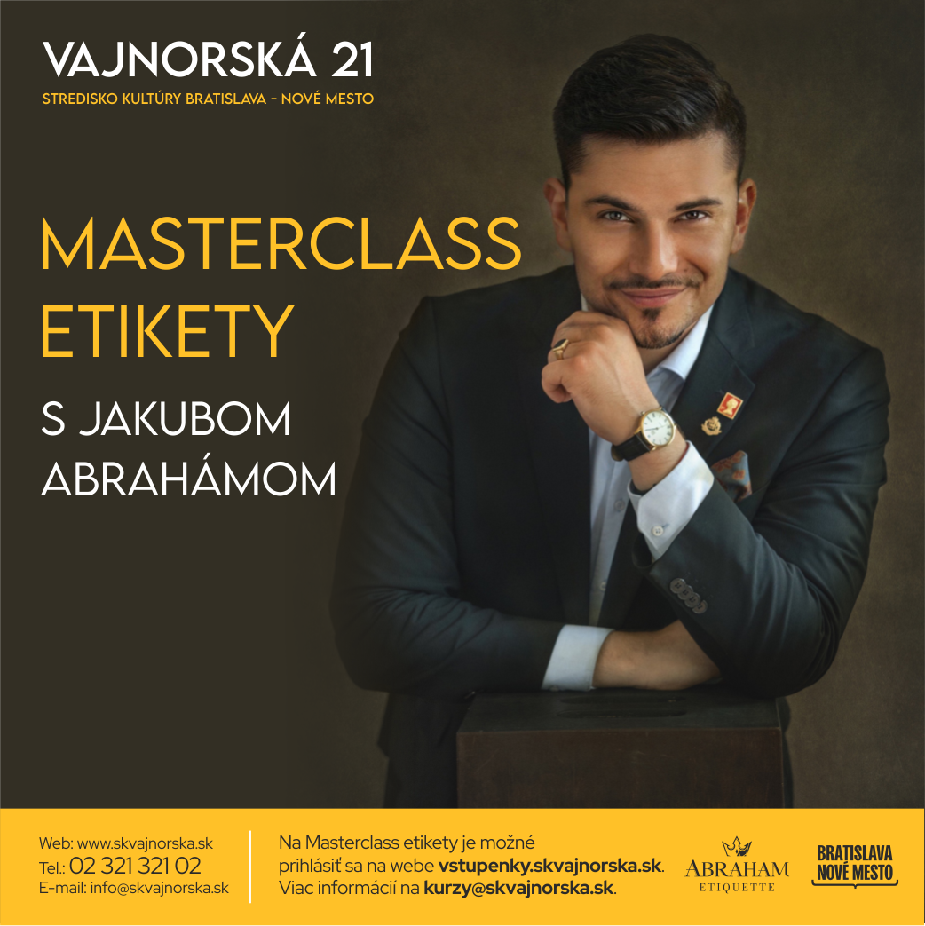 Prihláška na MasterClass etikety